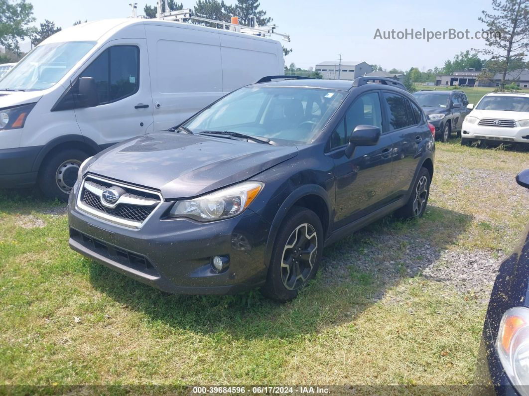 2014 Subaru Xv Crosstrek 2.0i Limited Dark Blue vin: JF2GPAKC4E8282368