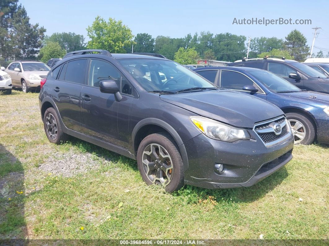 2014 Subaru Xv Crosstrek 2.0i Limited Dark Blue vin: JF2GPAKC4E8282368