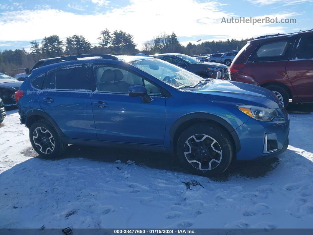 2016 Subaru Crosstrek 2.0i Limited Blue vin: JF2GPAKC4GH325402