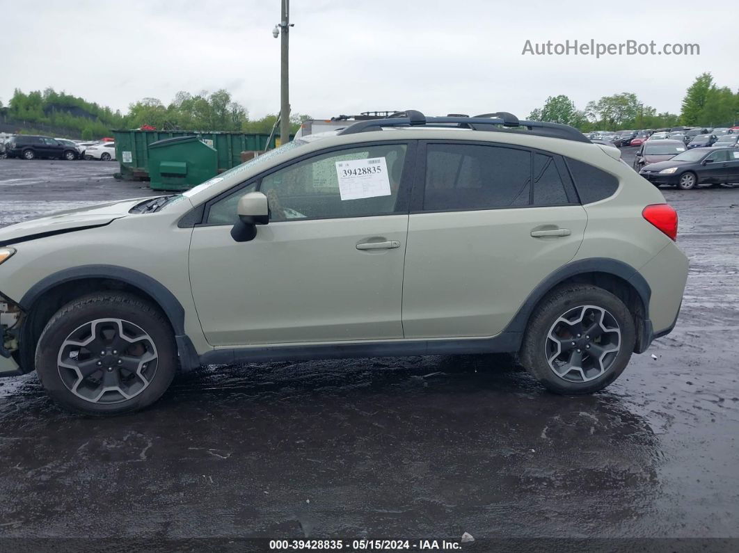 2014 Subaru Xv Crosstrek 2.0i Limited Tan vin: JF2GPAKC5E8271895