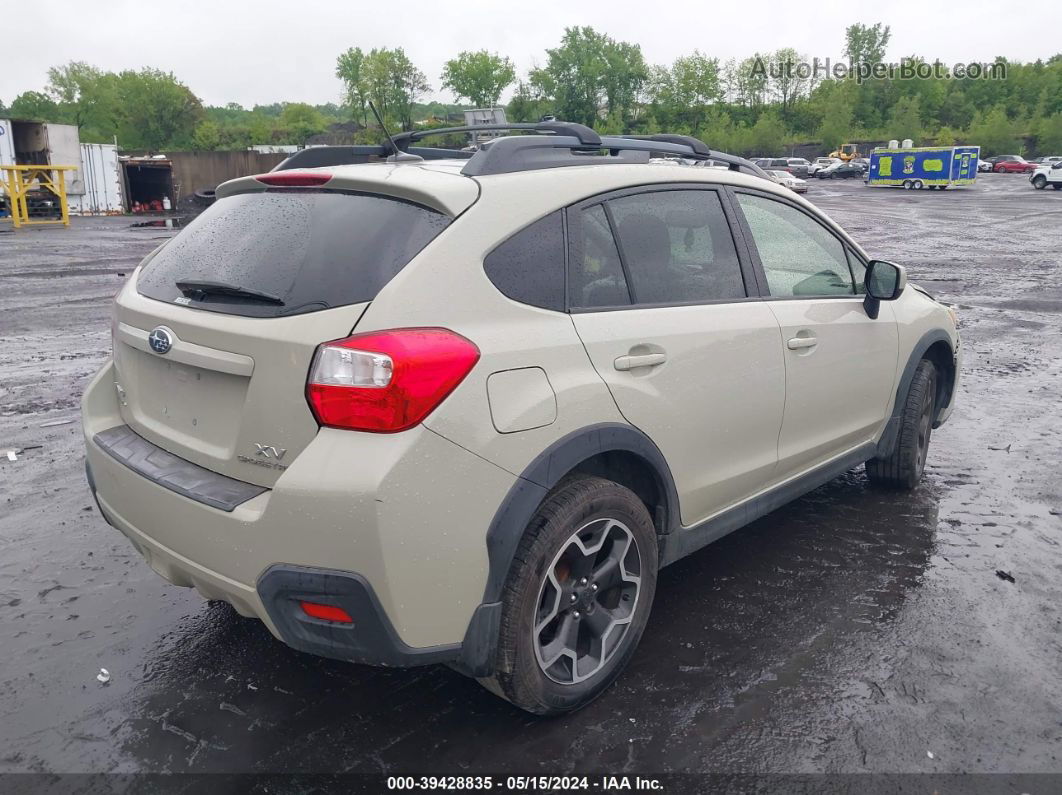 2014 Subaru Xv Crosstrek 2.0i Limited Tan vin: JF2GPAKC5E8271895