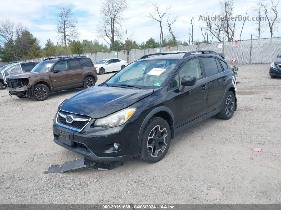 2014 Subaru Xv Crosstrek 2.0i Limited Black vin: JF2GPAKC5E8294514