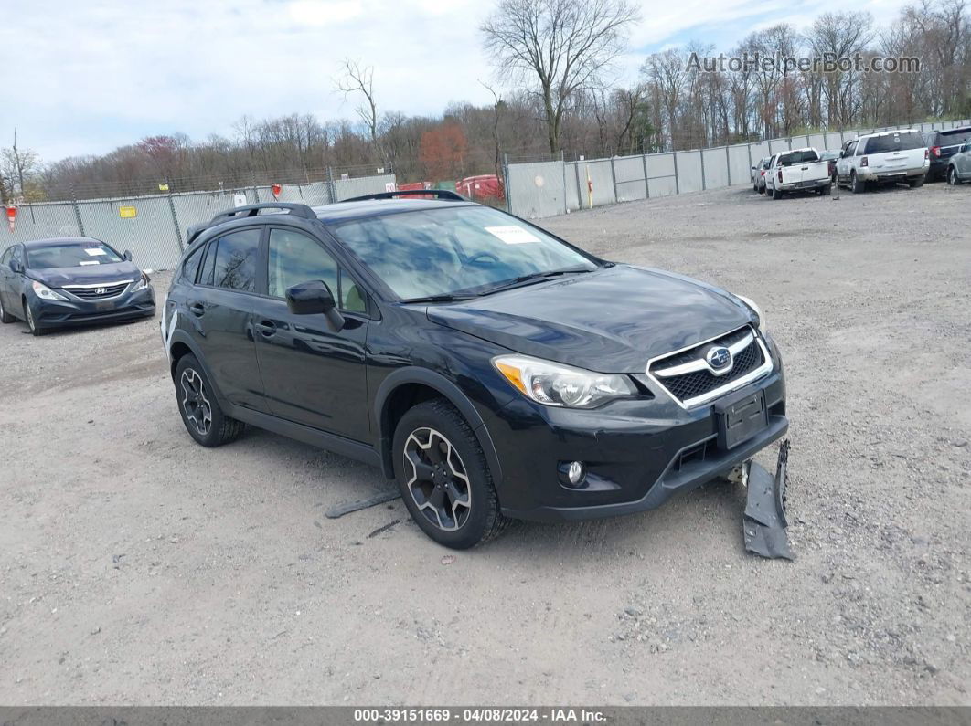 2014 Subaru Xv Crosstrek 2.0i Limited Black vin: JF2GPAKC5E8294514