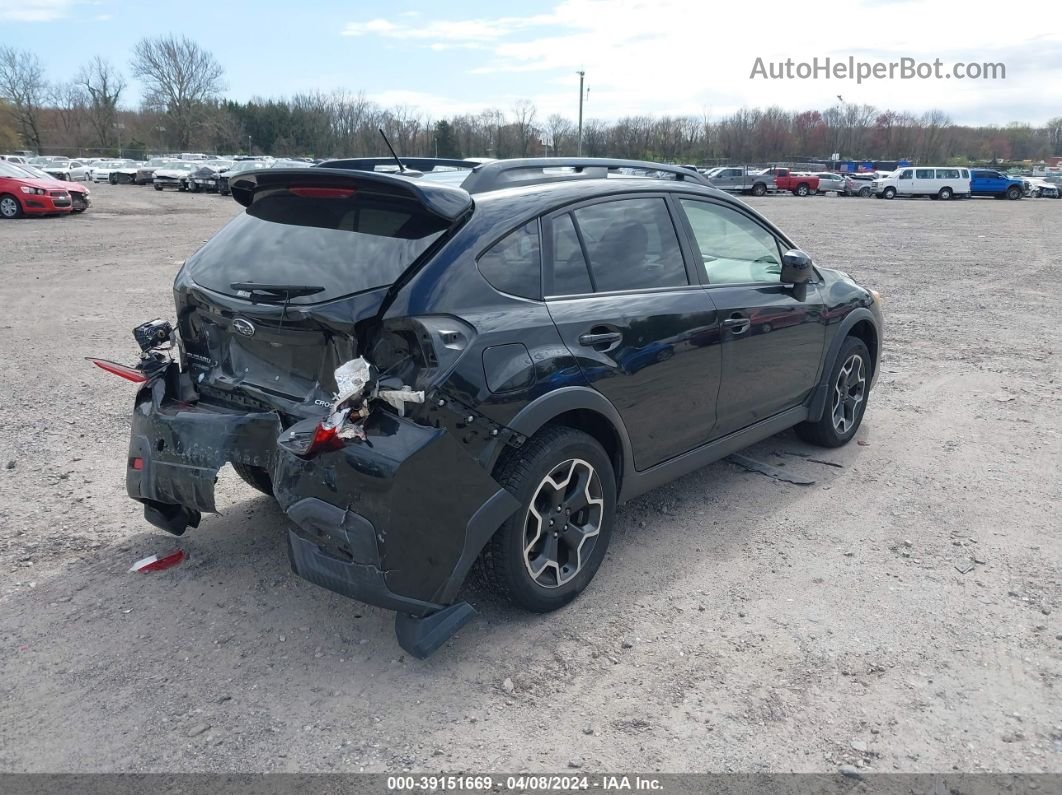 2014 Subaru Xv Crosstrek 2.0i Limited Black vin: JF2GPAKC5E8294514