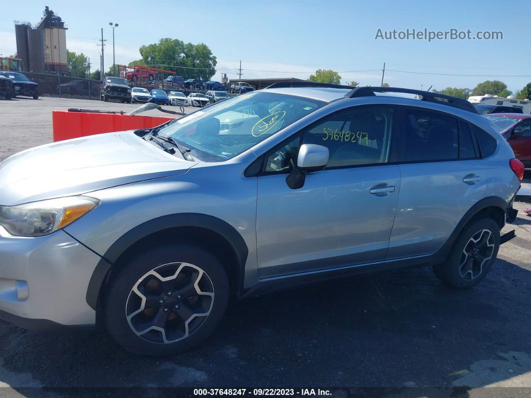 2014 Subaru Xv Crosstrek Limited Silver vin: JF2GPAKC5E8347907