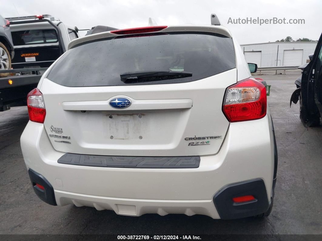 2016 Subaru Crosstrek 2.0i Limited White vin: JF2GPAKC6GH318290