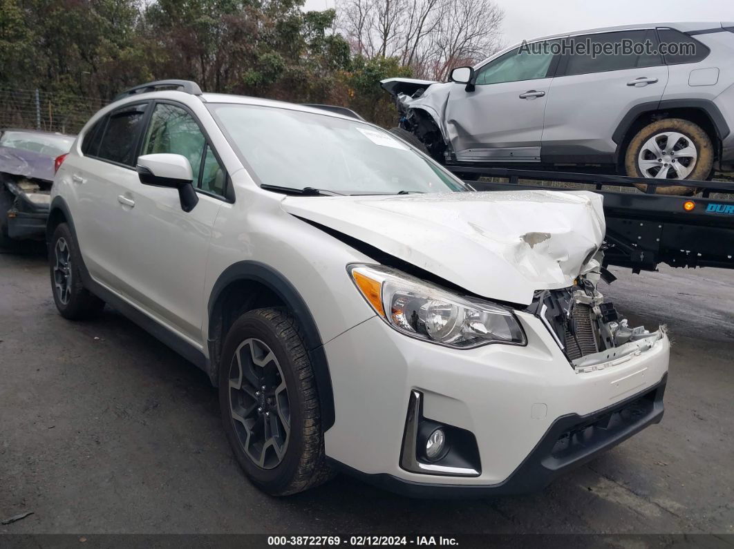 2016 Subaru Crosstrek 2.0i Limited White vin: JF2GPAKC6GH318290