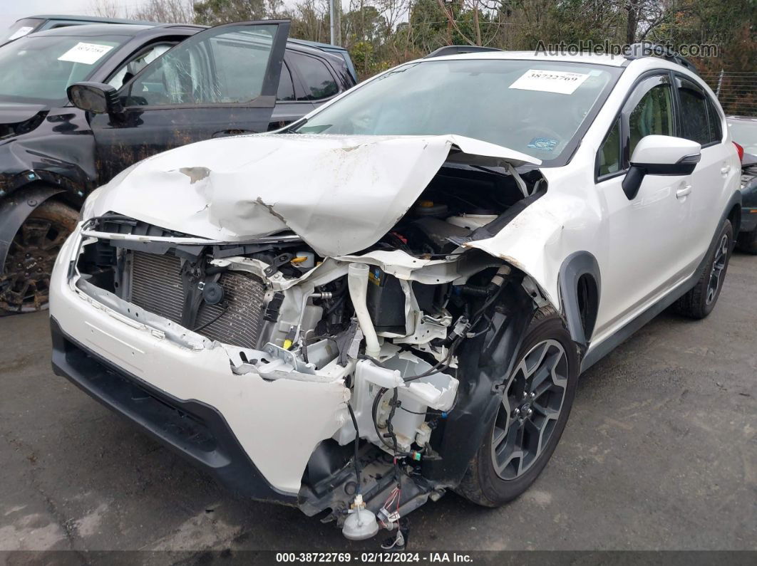 2016 Subaru Crosstrek 2.0i Limited White vin: JF2GPAKC6GH318290