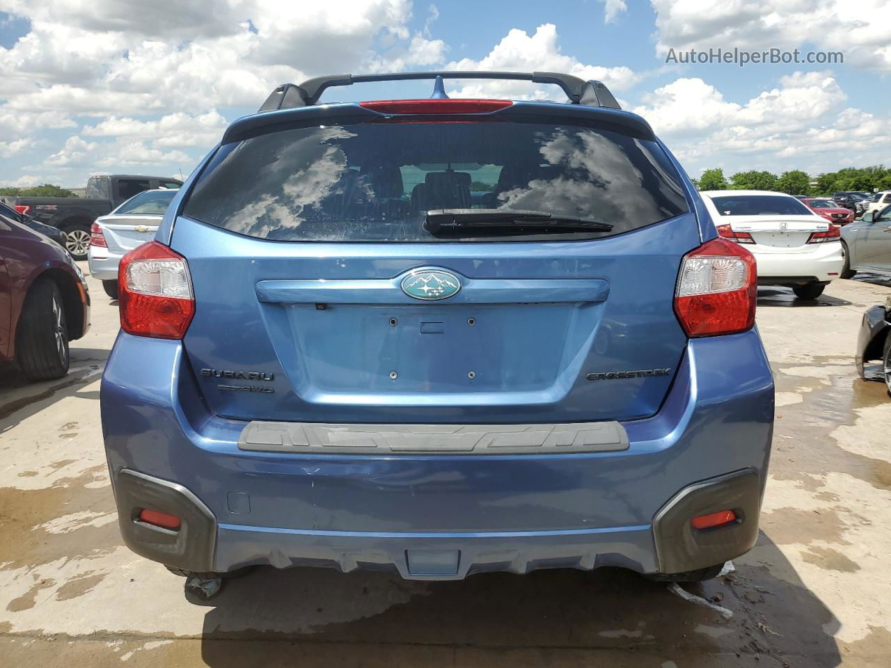 2016 Subaru Crosstrek Limited Blue vin: JF2GPAKC7GH320632