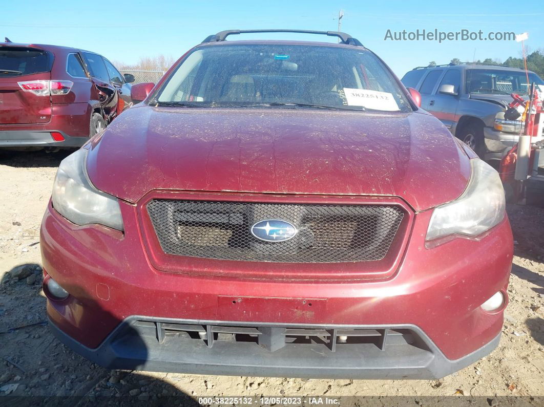 2014 Subaru Xv Crosstrek 2.0i Limited Red vin: JF2GPAKC8E8213814