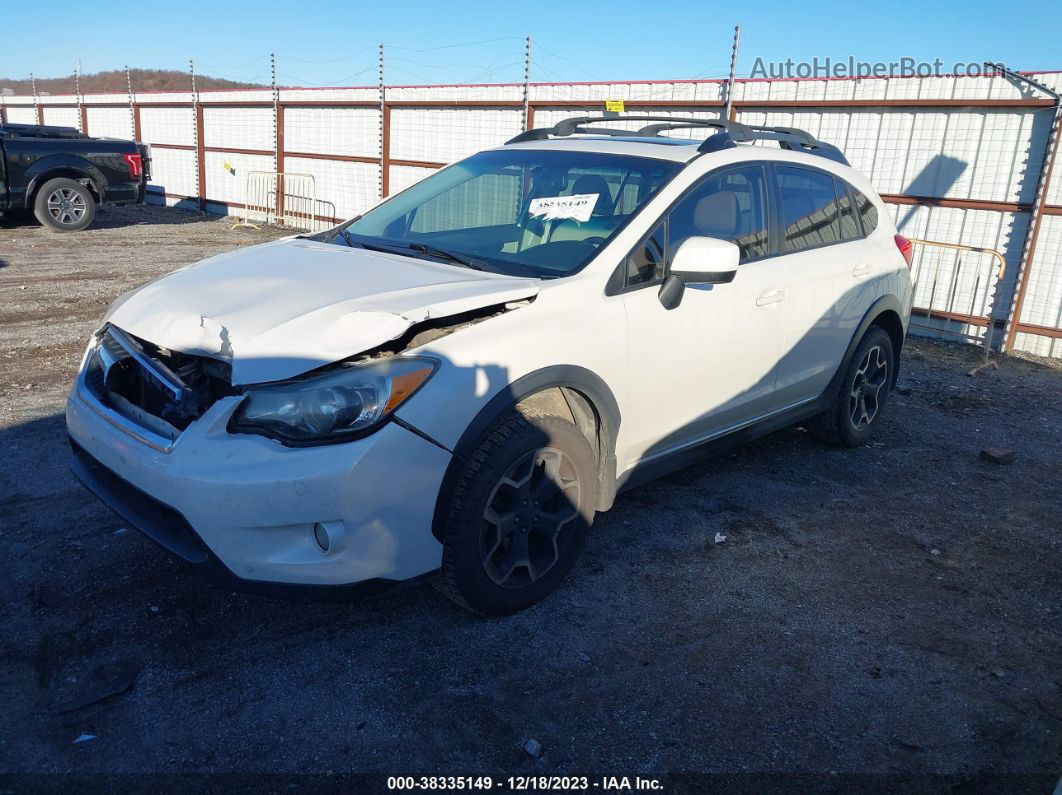 2014 Subaru Xv Crosstrek 2.0i Limited White vin: JF2GPAKC8E8314688