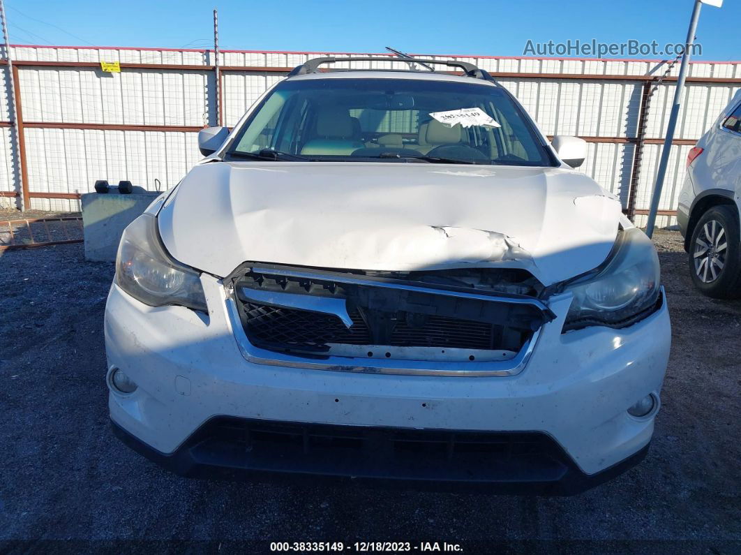 2014 Subaru Xv Crosstrek 2.0i Limited White vin: JF2GPAKC8E8314688