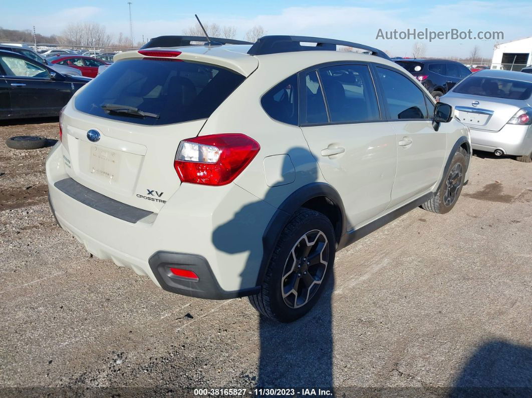 2014 Subaru Xv Crosstrek 2.0i Limited Cream vin: JF2GPAKC8E8316537