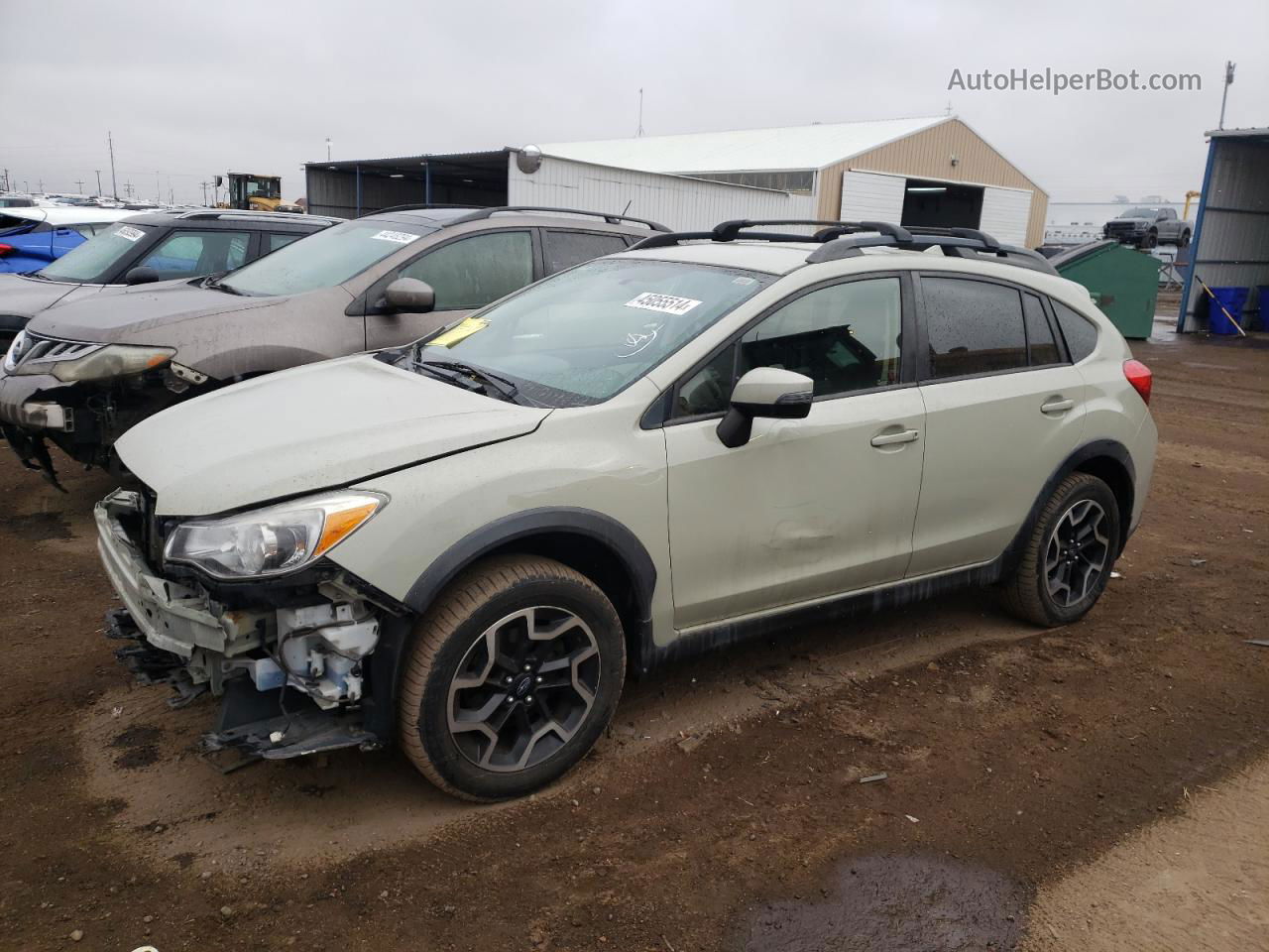 2016 Subaru Crosstrek Limited Зеленый vin: JF2GPAKC8G8220040