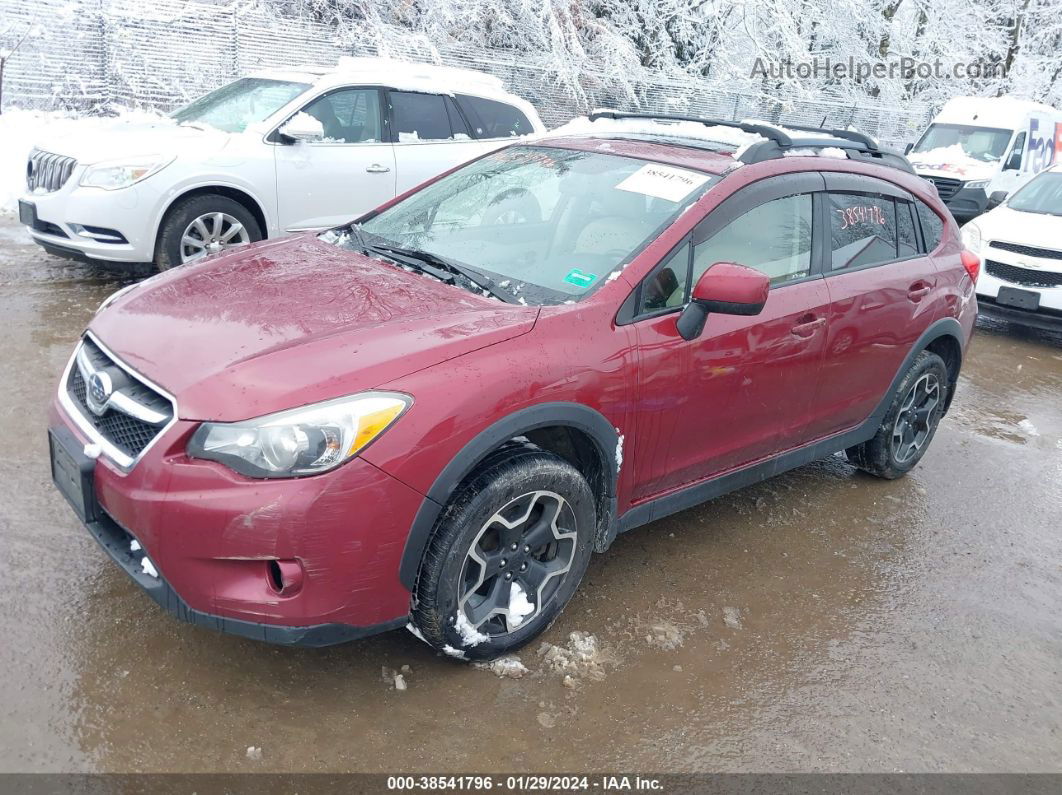 2014 Subaru Xv Crosstrek 2.0i Limited Красный vin: JF2GPAKC9E8299683