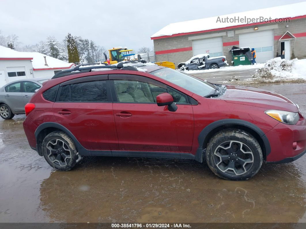 2014 Subaru Xv Crosstrek 2.0i Limited Красный vin: JF2GPAKC9E8299683