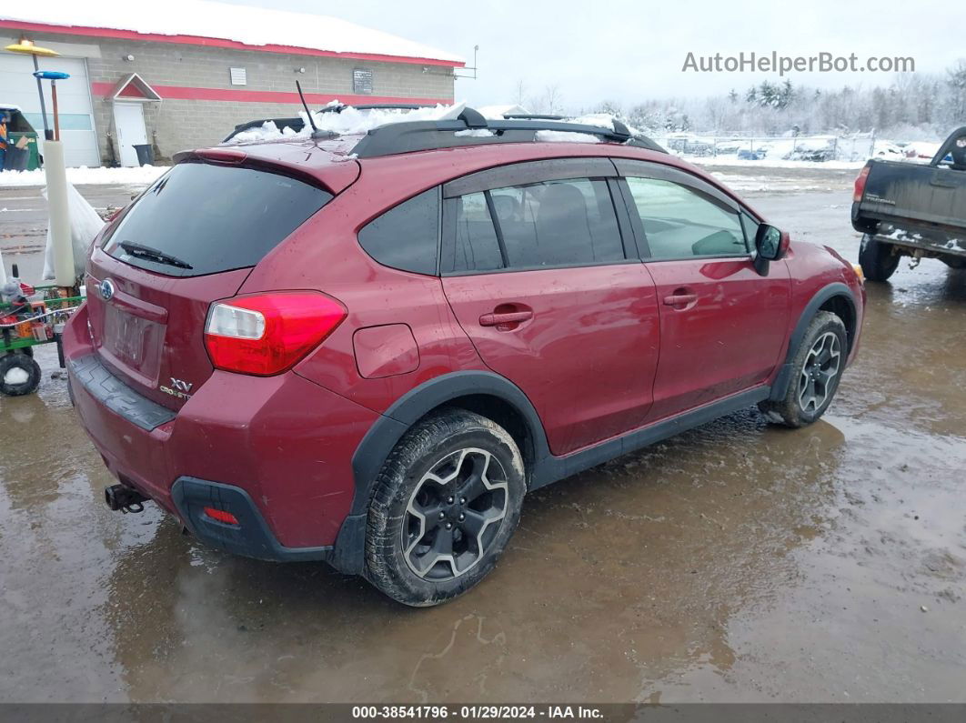 2014 Subaru Xv Crosstrek 2.0i Limited Красный vin: JF2GPAKC9E8299683