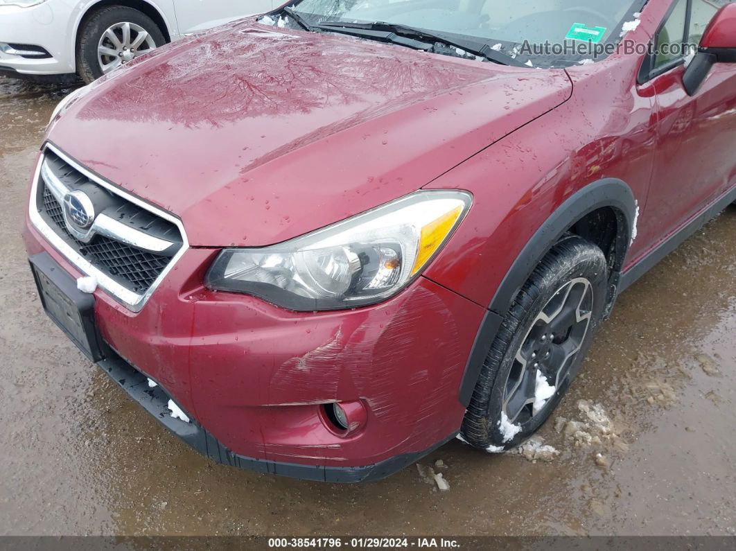 2014 Subaru Xv Crosstrek 2.0i Limited Красный vin: JF2GPAKC9E8299683