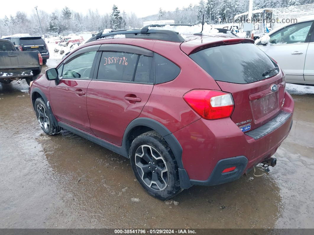 2014 Subaru Xv Crosstrek 2.0i Limited Красный vin: JF2GPAKC9E8299683