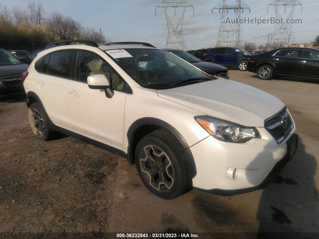 2014 Subaru Xv Crosstrek Limited White vin: JF2GPAKC9E8345061