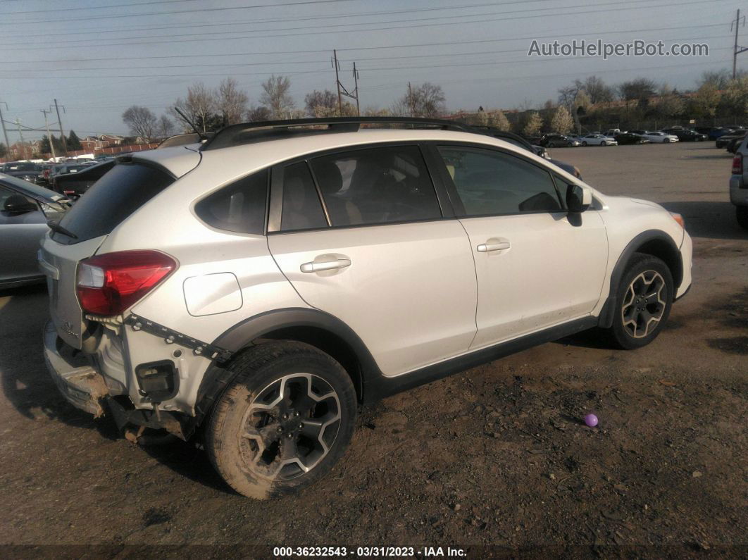 2014 Subaru Xv Crosstrek Limited White vin: JF2GPAKC9E8345061