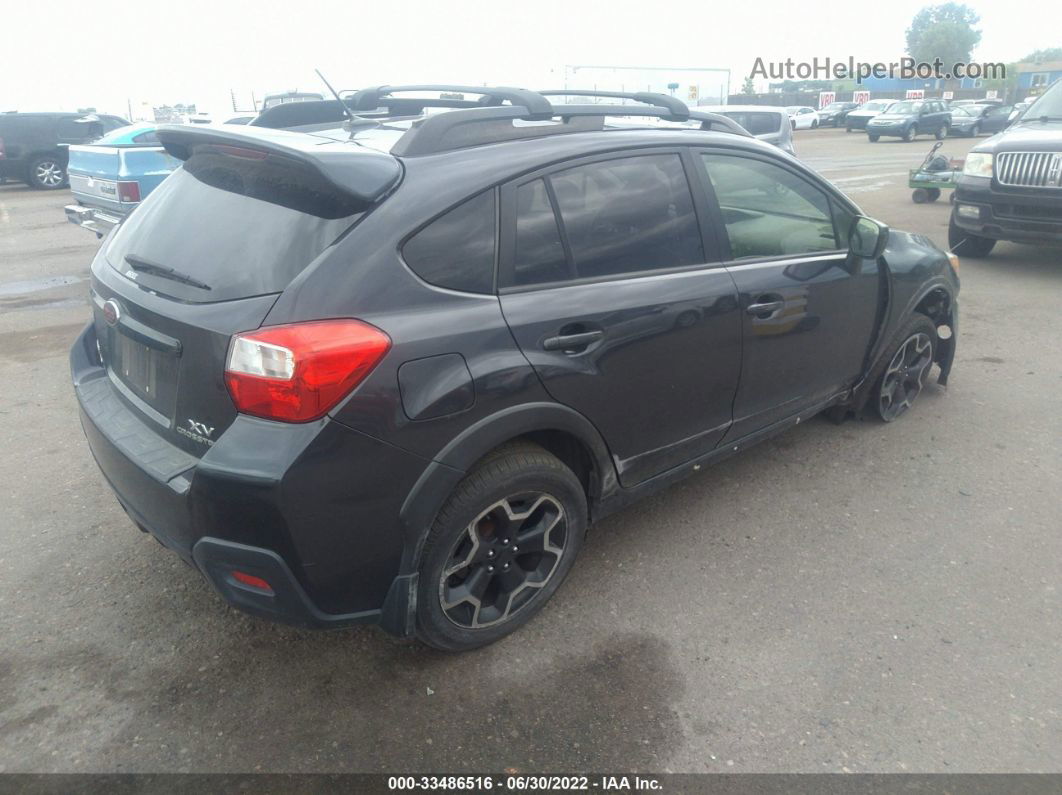 2014 Subaru Xv Crosstrek Limited Black vin: JF2GPAKCXE8319052