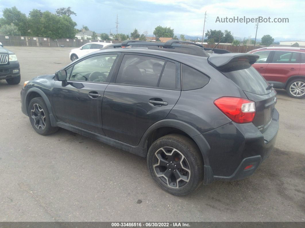 2014 Subaru Xv Crosstrek Limited Black vin: JF2GPAKCXE8319052