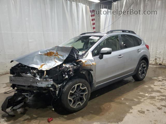 2016 Subaru Crosstrek Limited Silver vin: JF2GPAKCXG8236871