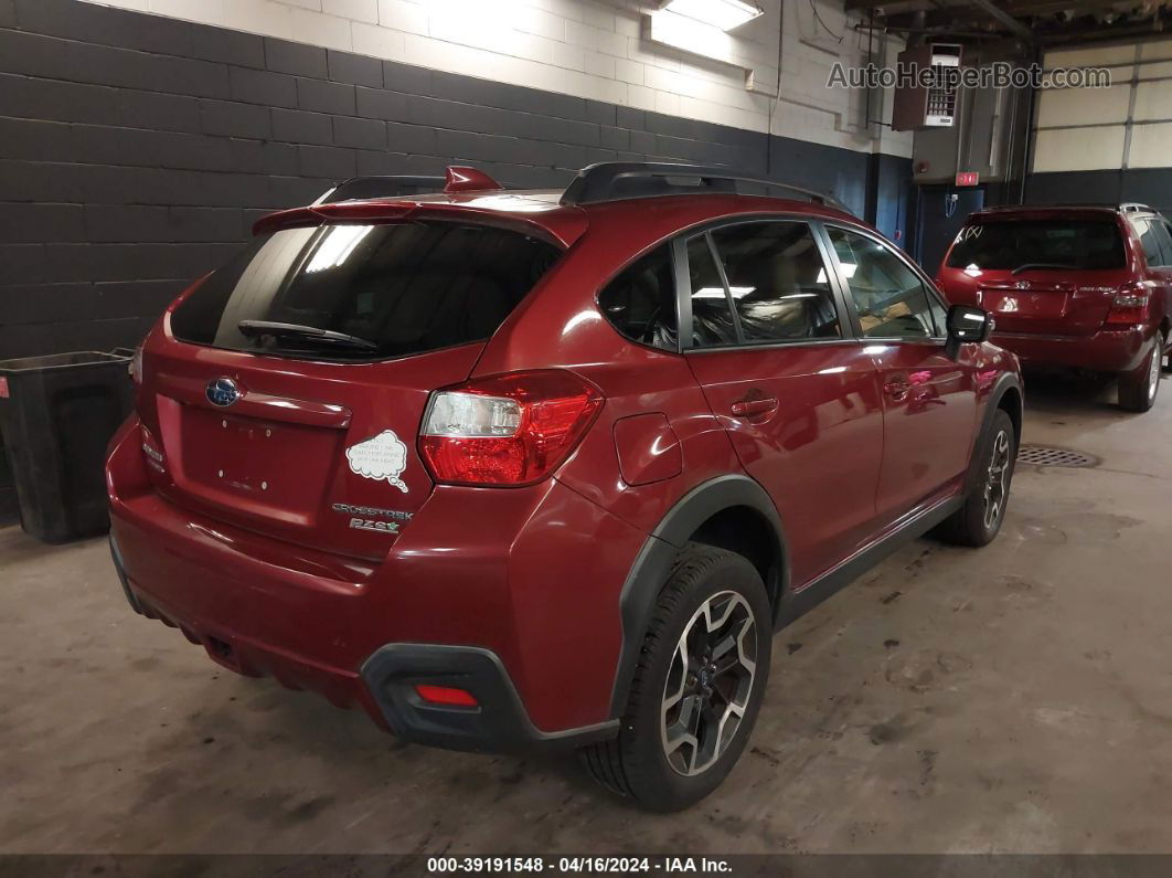 2016 Subaru Crosstrek 2.0i Limited Red vin: JF2GPALC0GH214506