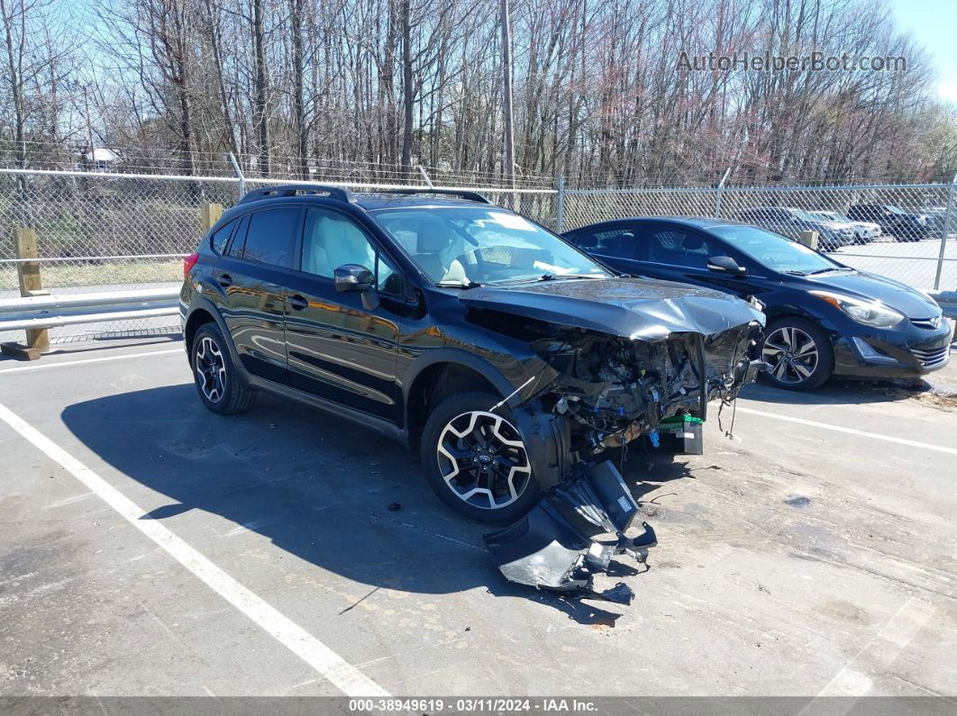 2016 Subaru Crosstrek 2.0i Limited Black vin: JF2GPALC2GH309116