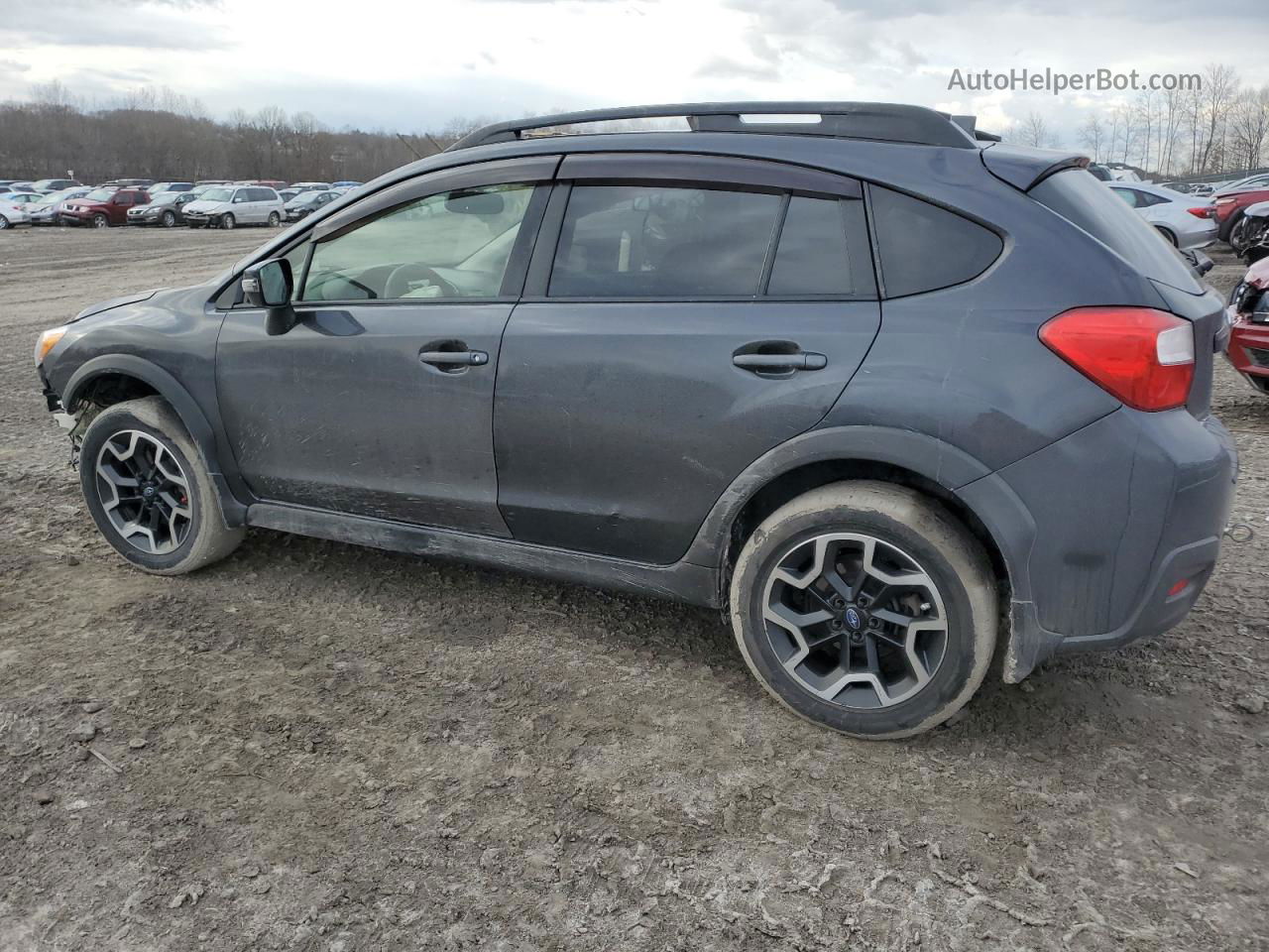 2016 Subaru Crosstrek Limited Gray vin: JF2GPALC3G8329424