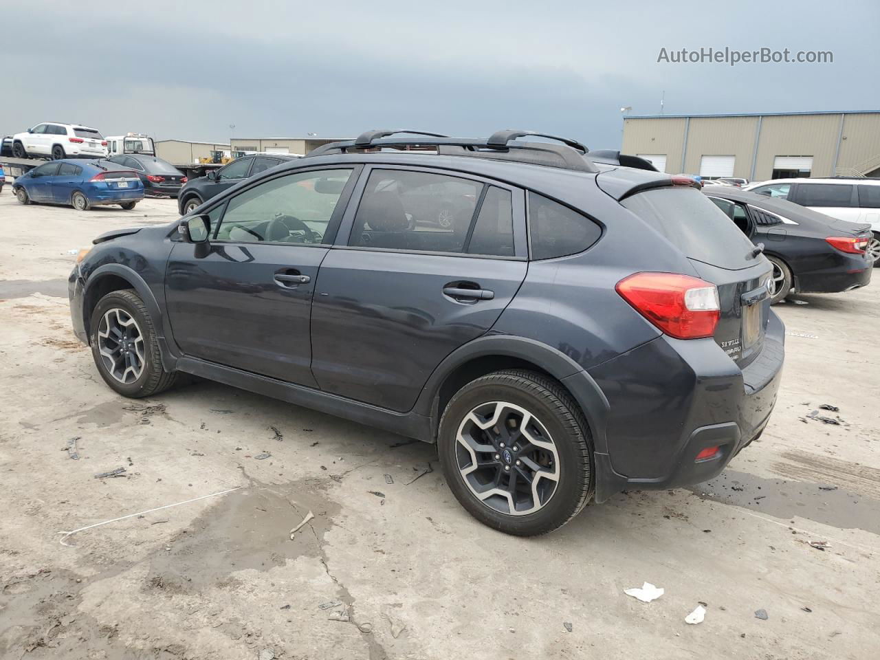 2016 Subaru Crosstrek Limited Gray vin: JF2GPALC5G8330249