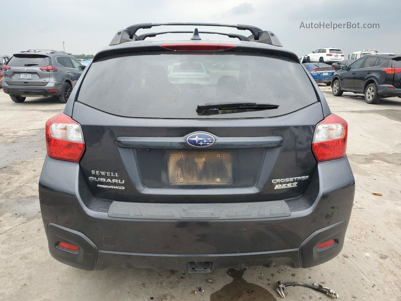 2016 Subaru Crosstrek Limited Gray vin: JF2GPALC5G8330249