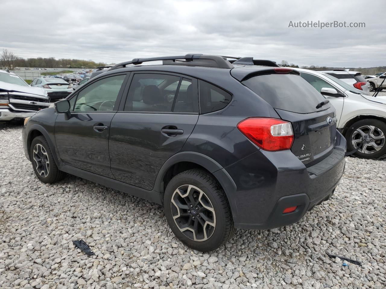 2016 Subaru Crosstrek Limited Charcoal vin: JF2GPALC6G8247624