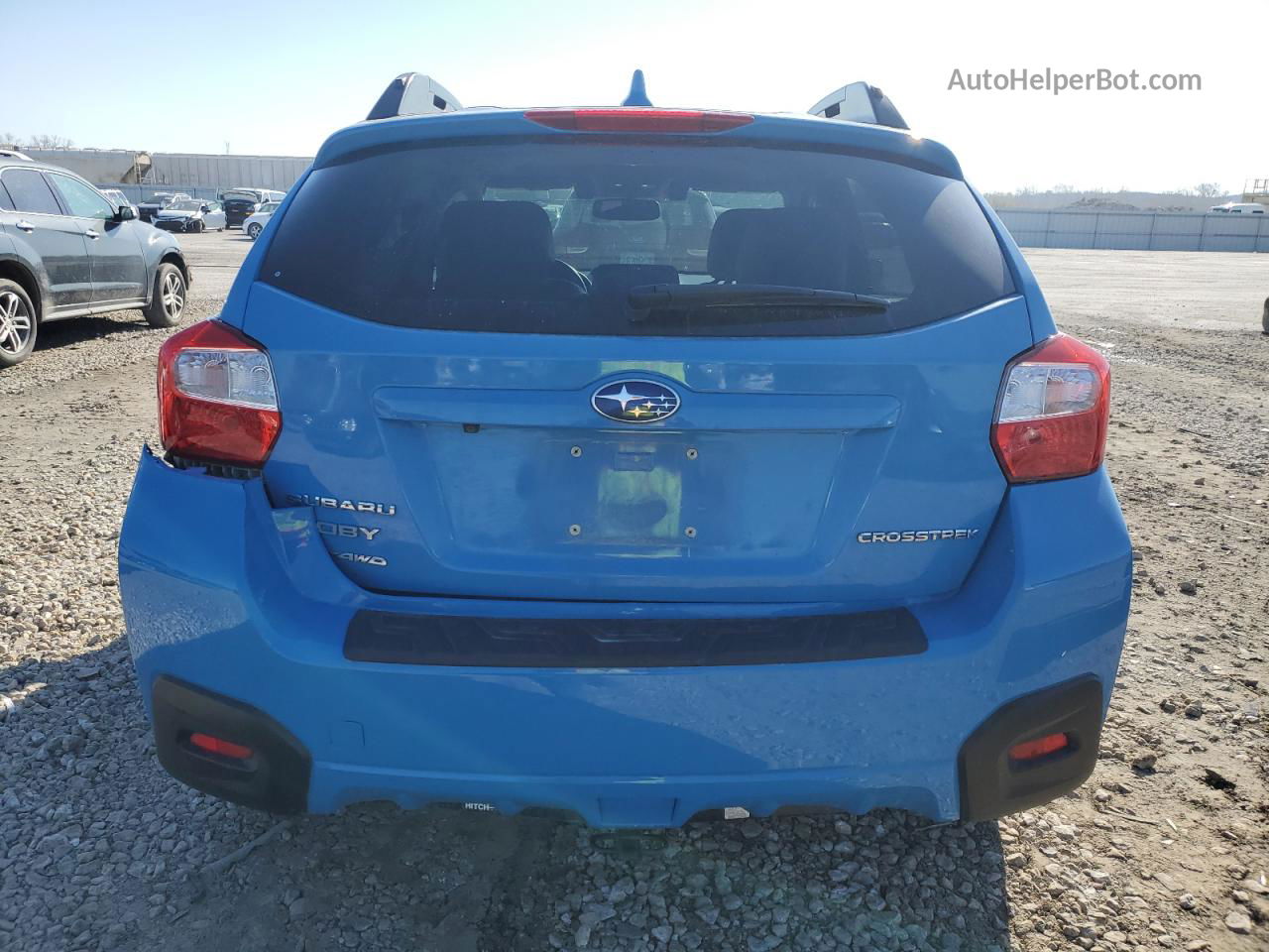 2016 Subaru Crosstrek Limited Blue vin: JF2GPANC2G8291391