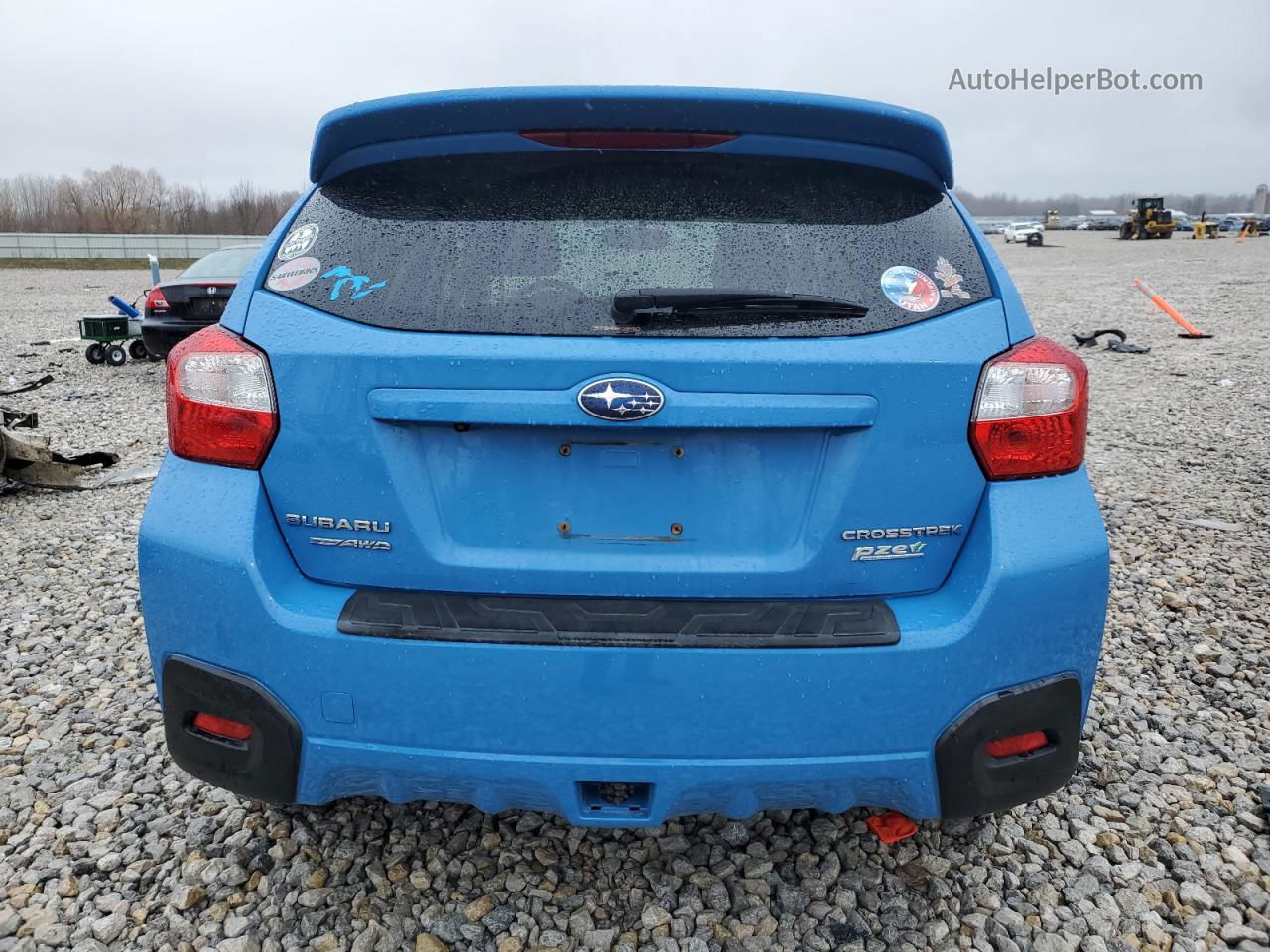 2016 Subaru Crosstrek Limited Blue vin: JF2GPANC3G8327346