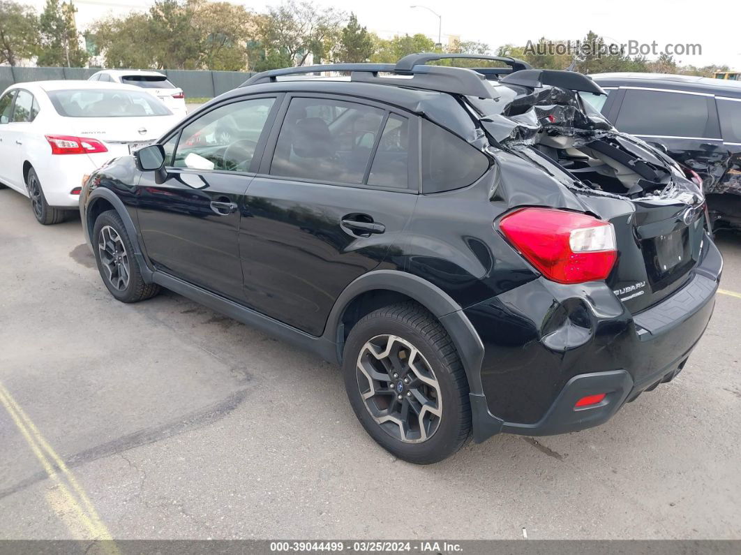 2016 Subaru Crosstrek 2.0i Limited Черный vin: JF2GPANC4G8343006