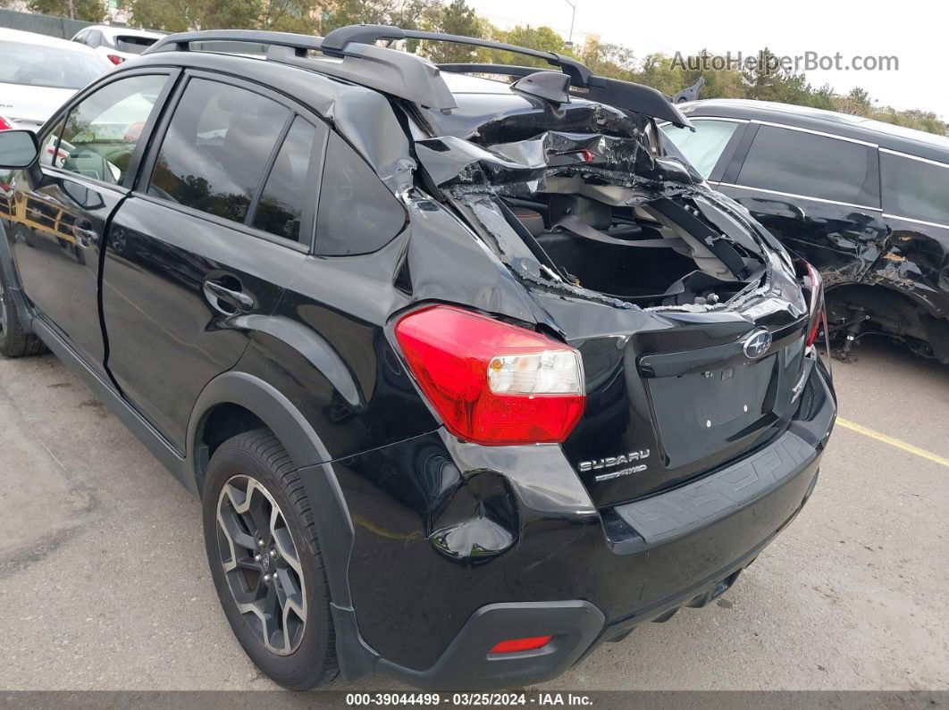 2016 Subaru Crosstrek 2.0i Limited Черный vin: JF2GPANC4G8343006