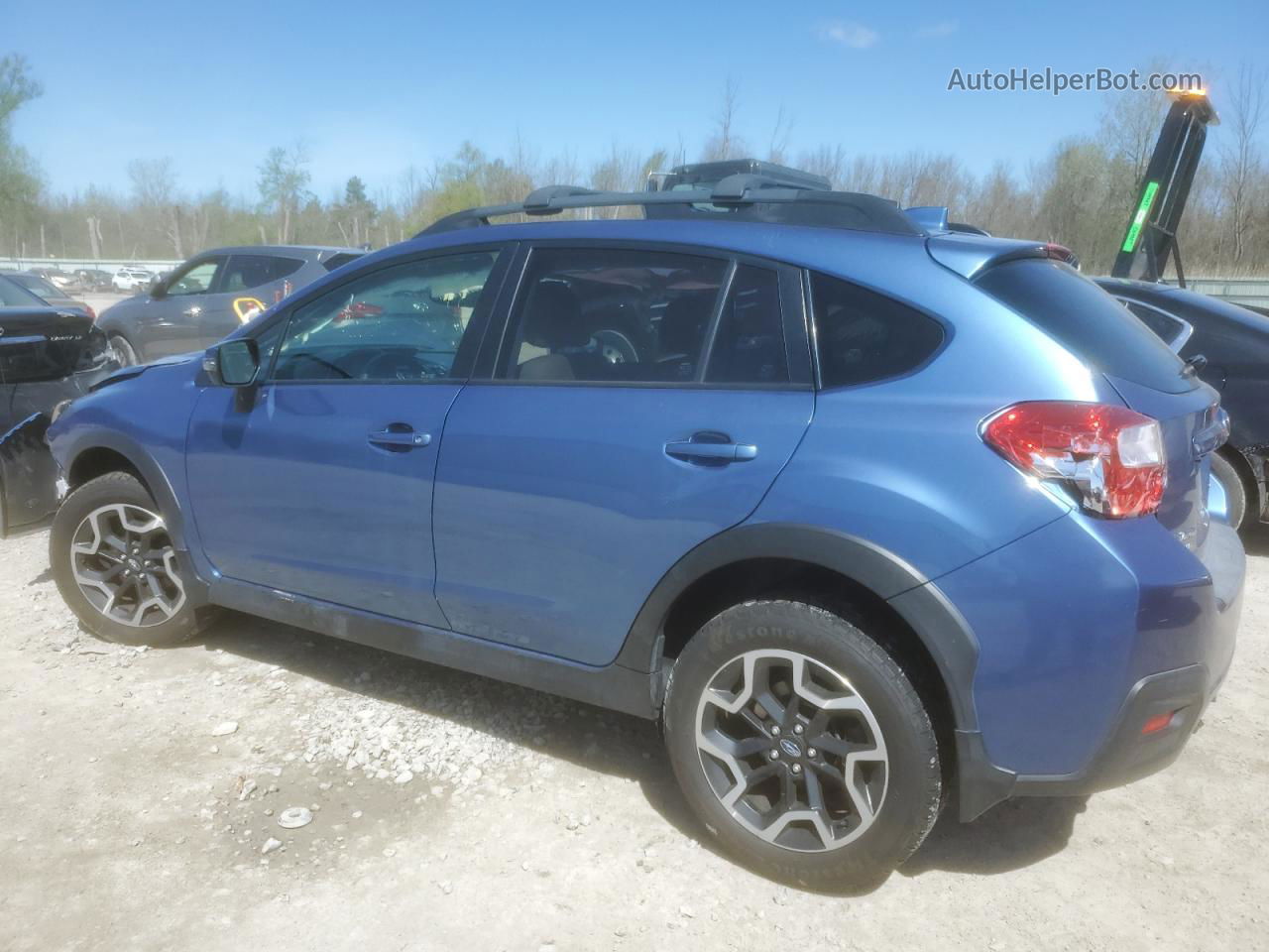 2016 Subaru Crosstrek Limited Синий vin: JF2GPANC6GH318852