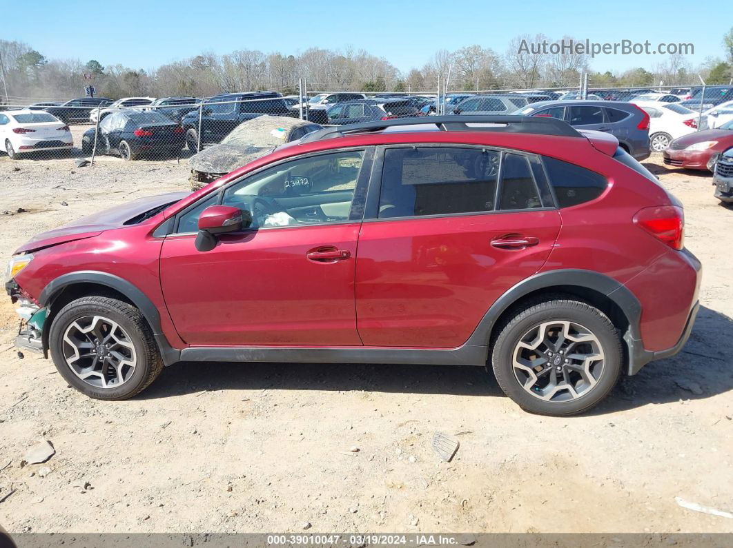 2016 Subaru Crosstrek 2.0i Limited Red vin: JF2GPANC9GH308543