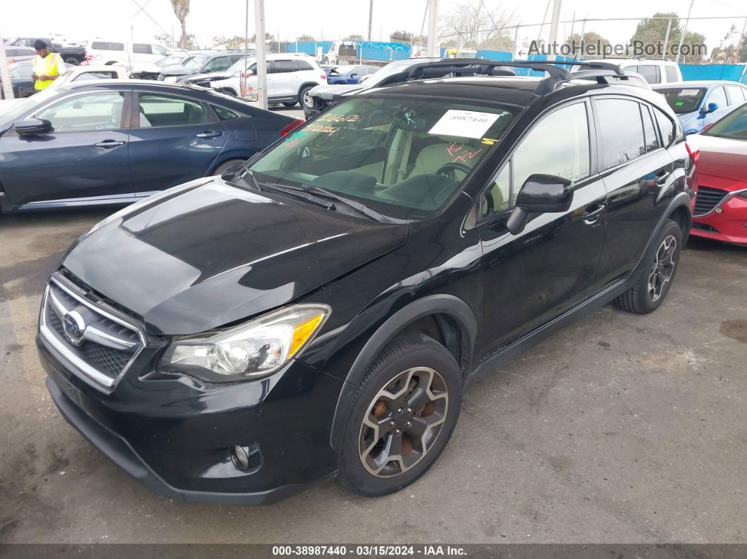 2014 Subaru Xv Crosstrek 2.0i Premium Black vin: JF2GPAVC1E8345938