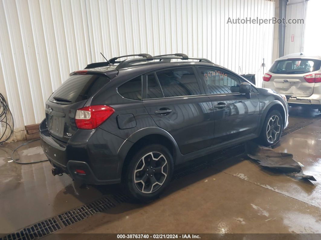 2014 Subaru Xv Crosstrek 2.0i Premium Gray vin: JF2GPAVC2E8256380