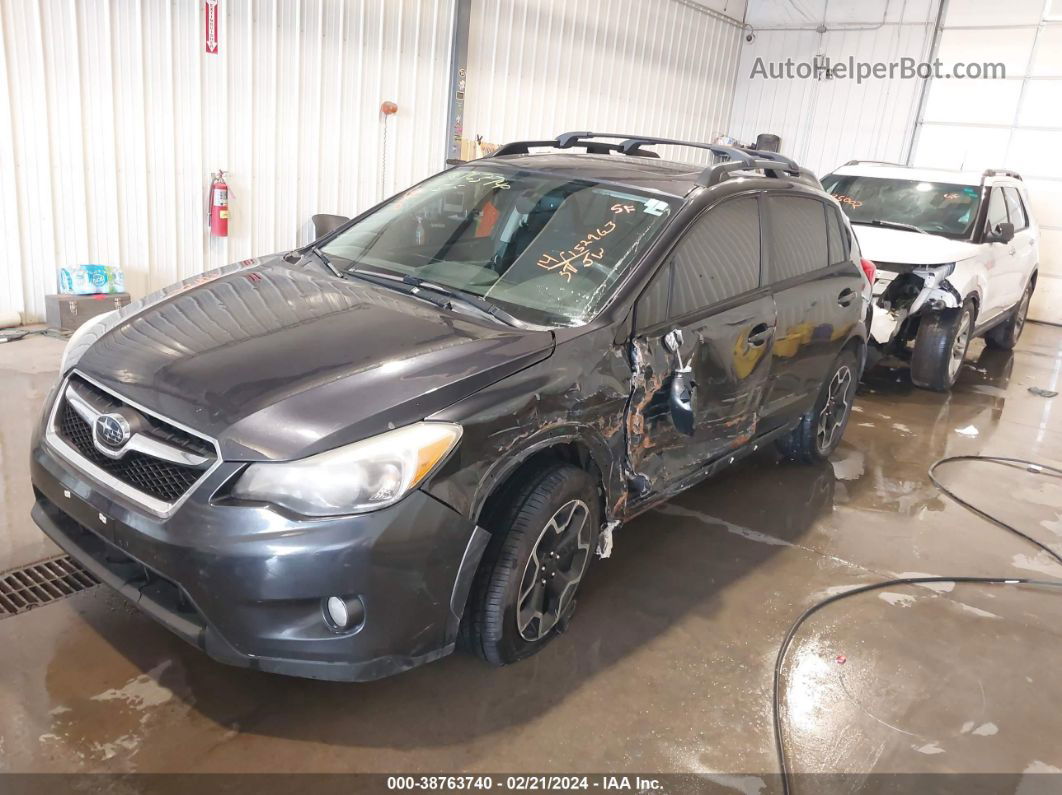 2014 Subaru Xv Crosstrek 2.0i Premium Gray vin: JF2GPAVC2E8256380