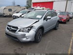 2014 Subaru Xv Crosstrek Premium Silver vin: JF2GPAVC2EH346323