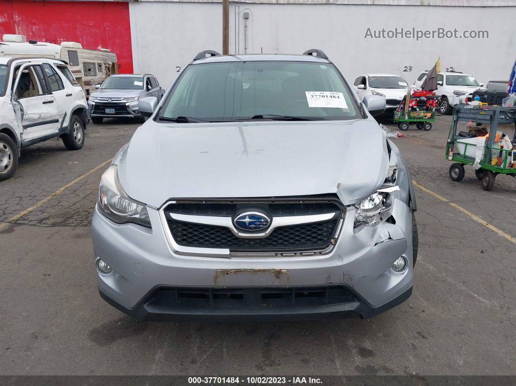 2014 Subaru Xv Crosstrek Premium Silver vin: JF2GPAVC2EH346323