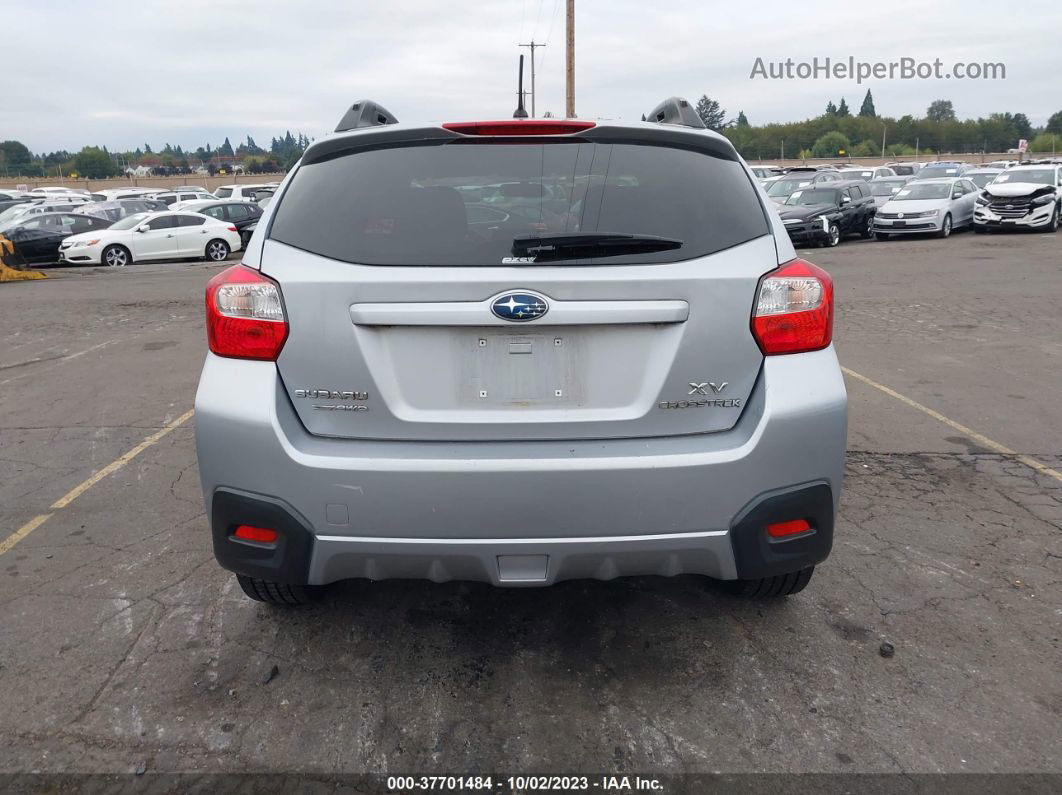 2014 Subaru Xv Crosstrek Premium Silver vin: JF2GPAVC2EH346323