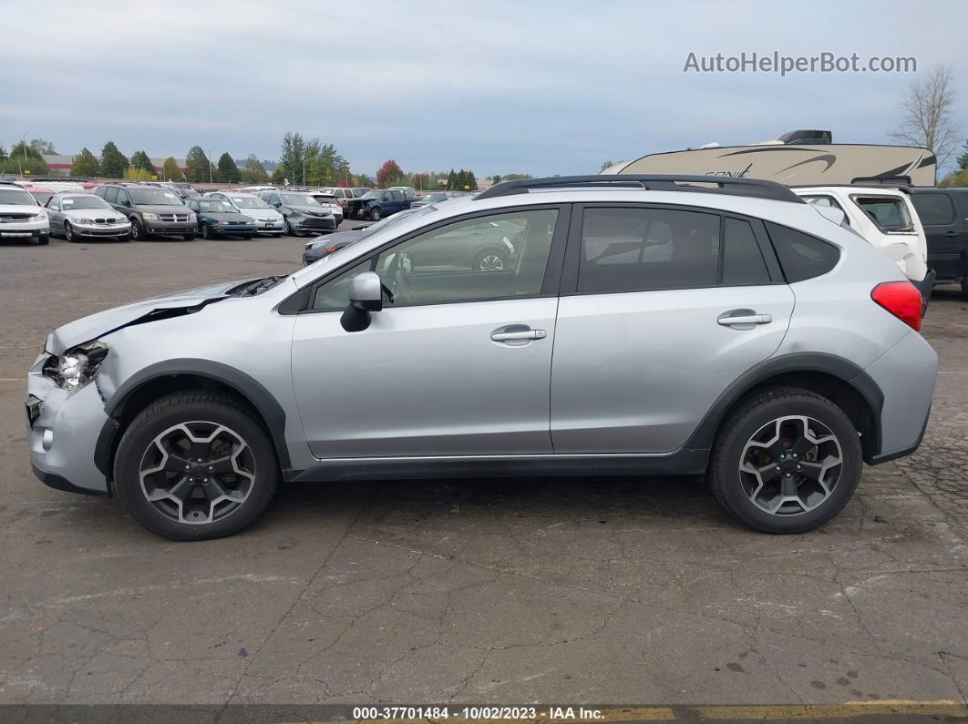 2014 Subaru Xv Crosstrek Premium Silver vin: JF2GPAVC2EH346323