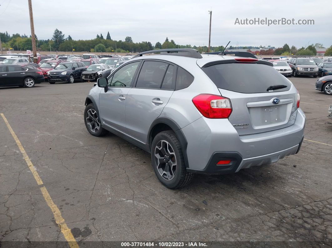 2014 Subaru Xv Crosstrek Premium Silver vin: JF2GPAVC2EH346323