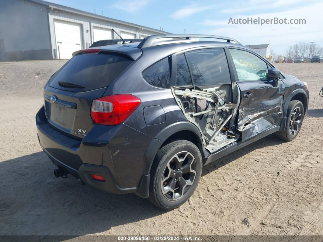 2014 Subaru Xv Crosstrek 2.0i Premium Gray vin: JF2GPAVC3E8209164