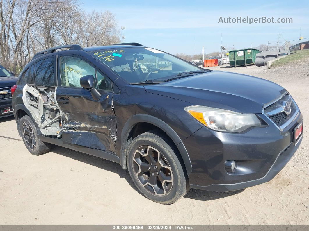 2014 Subaru Xv Crosstrek 2.0i Premium Gray vin: JF2GPAVC3E8209164